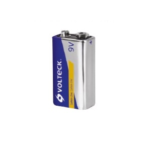 [BAT-VOL-46312] BATERIA ZINC-CARBON "9V" MOD. ZI-9V BLISTER 2 UND REF. 46312 MARCA VOLTECK