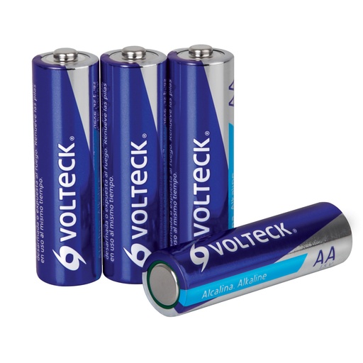 [BAT-VOL-46315] BATERIA / PILA  ALCALINA "AA" MOD. AL-AA BLISTER 4 UND REF. 46315 MARCA VOLTECK