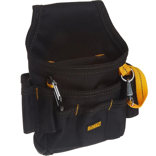 [BOL-DEW-DG5103] BOLSO PARA HERRAMIENTAS CON GANCHO 3 COMPARTIMIENTOS PARA ELECTRICISTA REF. DG5103 MARCA DEWALT