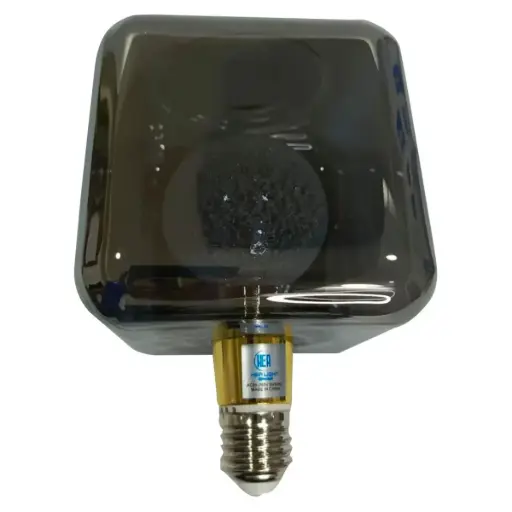 [BOM-HEA-BOM03104] BOMBILLO LED VINTAGE NO DIMEABLE 3 W E27 85-265V CUBO HUMO REF. BOM03104 / 004769 MARCA HEA LIGHT