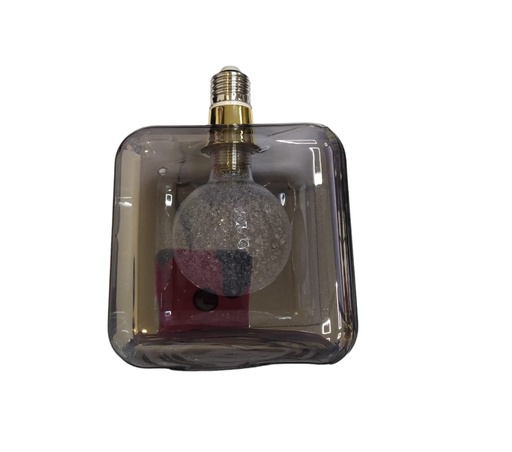 [BOM-HEA-BOM03104] BOMBILLO LED VINTAGE NO DIMEABLE 3 W E27 85-265V CUBO HUMO REF. BOM03104 / 004769 MARCA HEA LIGHT