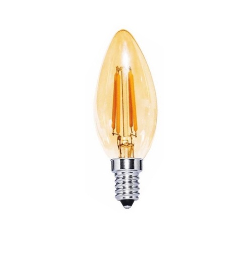[BOM-ILU-LD-1114] BOMBILLO LED VINTAGE T/VELA 4W E14 REF. LD-1114 / 311144 MARCA ILUM-VEN