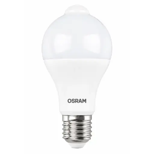 [BOM-LED-88153] BOMBILLO BULBO A19 CON SENSOR DE MOV 9W 6.500K 806 LM REF. 88153 COD. 247550 MARCA LEDVANCE OSRAM