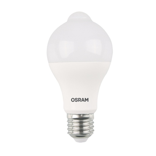 [BOM-LED-88153] BOMBILLO BULBO A19 CON SENSOR DE MOV 9W 6.500K 806 LM REF. 88153 COD. 247550 MARCA LEDVANCE OSRAM