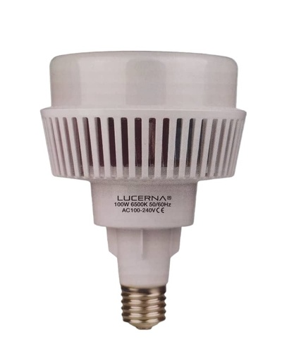 [BOM-LUC-100WE40] BOMBILLO LED TIPO BULBO 100W E40 6500 K (LUZ FRIA) MULTV.100-240V ULTRAMAN COD. 727277 MARCA LUCERNA