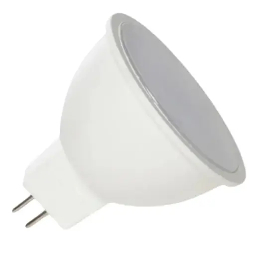 [BOM-LUC-5WBIPIN3K] BOMBILLO DICROICO LED MR16 5 W 3000 K 450 LM 50 - 60 HZ AC 100 -240 V REF 726959 MARCA LUCERNA
