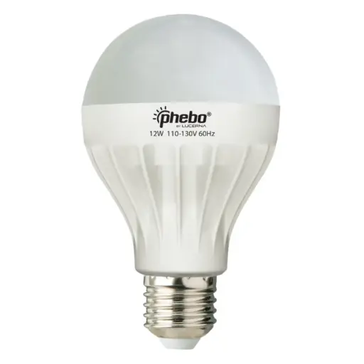 [BOM-LUC-A60-12W-BF] BOMBILLO LED TIPO BULBO 12 W E27 6500 K (LUZ FRIA) MULTV 100 - 240 V COD-726683 MARCA LUCERNA