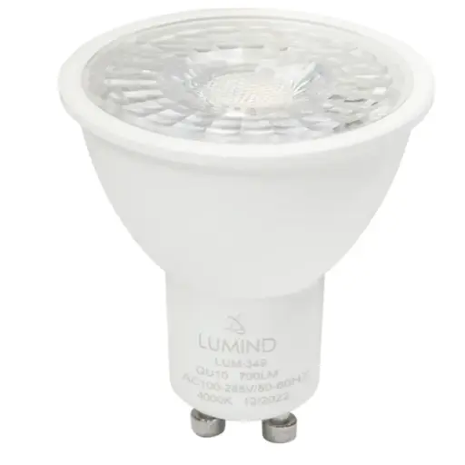 [BOM-LUM-LUM-349] BOMBILLO DICROICO LED GU10 8 W 4000 K 700 LM 100-265V REF. LUM-349 MARCA LUMIND