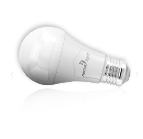 [BOM-NAN-202052187] BOMBILLO TIPO BULBO LED A60 15W 3000K REF. 202052187 MARCA NANUM LIGHT
