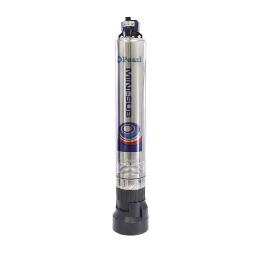 [BOM-PEA-4MSP05A16A] BOMBA SUMERGIBLE MULTIETAPAS 0.5 HP 1 1/4" 115V 94LTS/MIN 51MTS MONOFASICA MOD. MINI-SUB05 REF. 4MSP05A16S MARCA PEARL