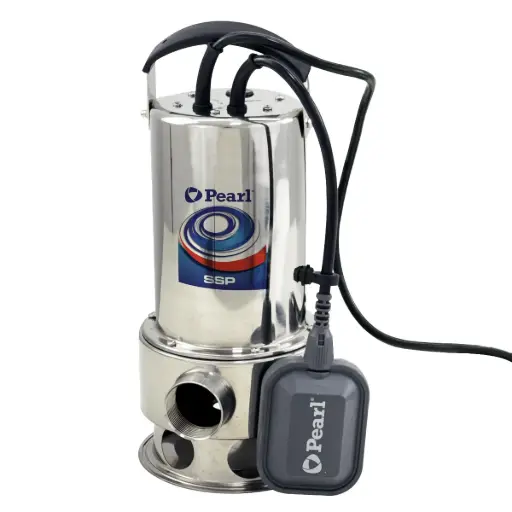 [BOM-PEA-SSP10C16A] BOMBA SUMERGIBLE DRENAJE 1 HP 1 1/2" 220V 160LTS/MIN 11.5MTS MONOFASICA REF. SSP10C16A MARCA PEARL