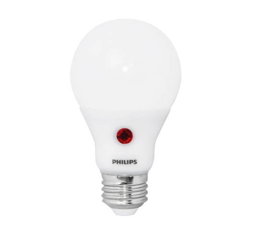 [BOM-PHI-9290012615] BOMBILLO LED TIPO BULBO CON SENSOR MOD. D2D 8W A19 120V 6/1 25000H COD. 466589 MARCA PHILIPS
