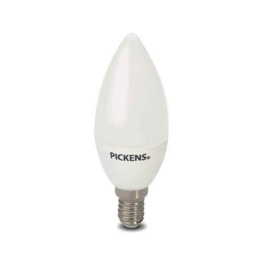 [BOM-PIC-5.5WE14] BOMBILLO LED TIPO VELA E14 5.5W MULTV. 4000K REF. C37-05-5.5W-C MARCA PICKENS
