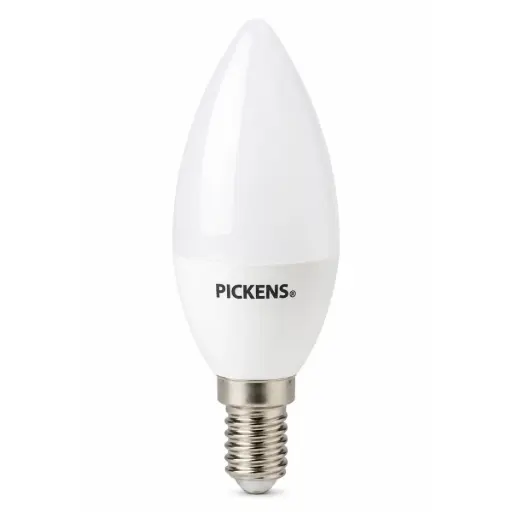 [BOM-PIC-5.5WE14] BOMBILLO LED TIPO VELA E14 5.5W MULTV. 4000K REF. C37-05-5.5W-C MARCA PICKENS