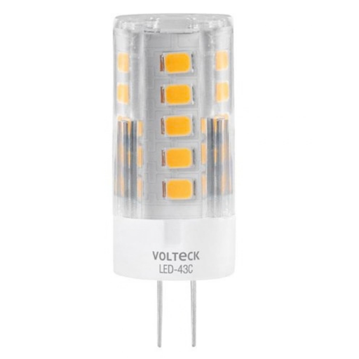 [BOM-VOL-48103] BOMBILLO LED TIPO G4 2,5W 110V 3000 K 250LM UNIDAD COD. LED-43C REF. 48103 MARCA VOLTECK