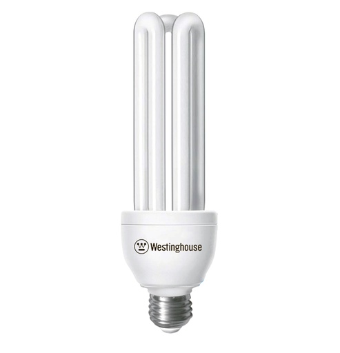 [BOM-WES-3U-WH-15W-LC] BOMBILLO AHORRADOR 3U T3 / 15 W 2700 K REF. 37697 MARCA WESTINGHOUSE