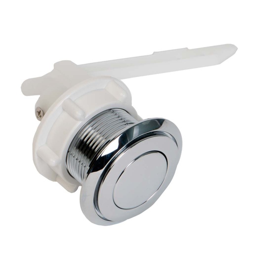 [BOT-FLU-800FS-3848] BOTON PARA TANQUE CROMADA DESCARGA SENCILLA 38-48MM REF. 800FS-3848 / 023988 / BOT-701 FLUIDMASTER