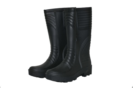 [BOT-JAS-PP1166SPNG43] BOTA DE GOMA/PVC MARCA JASPE CAÑA LARGA SIN PUNTERA TALLA 43 COLOR NEGRO MOD.1166 REF. SPNG43