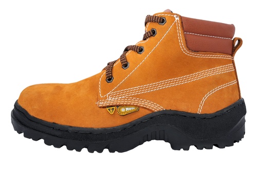 [BOT-ORU-1004.B-39] BOTA DE SEGURIDAD TALLA 39 SUELA CAUCHO C/PUNTERA PIEL NOBUCK COLOR MIEL REF. 1004/B MARCA ORUGA