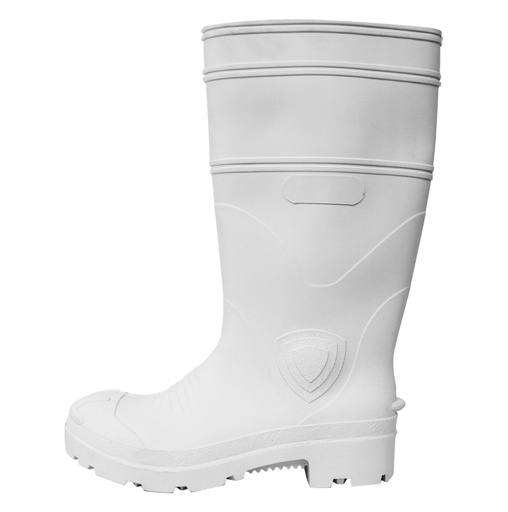 [BOT-SEA-517B40] BOTA DE GOMA / PVC MARCA SEABOOTS CAÑA LARGA CON PUNTERA COLOR BLANCO REF. 517 TALLA 40 ( PAR )