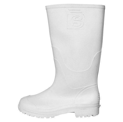 [BOT-SEA-817B40] BOTA DE GOMA / PVC MARCA SEABOOTS CAÑA LARGA SIN PUNTERA COLOR BLANCO REF. 817 TALLA 40 ( PAR )
