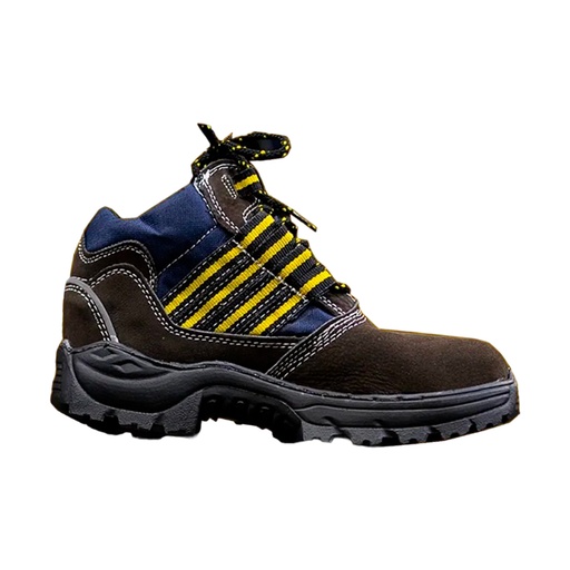 [BOT-TEP-AUT-M43] BOTA DE SEGURIDAD TALLA 43 MOD-AUTANA COLOR NOBUK MARRON SUELA CAUCHO C/PUNTERA MARCA TEPUY