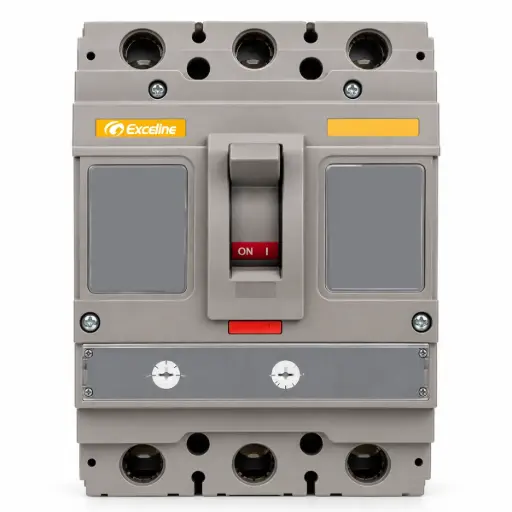 [BRE-EXC-GCM-A250-080A] BREAKER TERMOMAGNETICO 3 X 80 AMP CAJA MOLDEADA AJUSTABLE REF. GCM-A250-080 COD-007820 EXCELINE