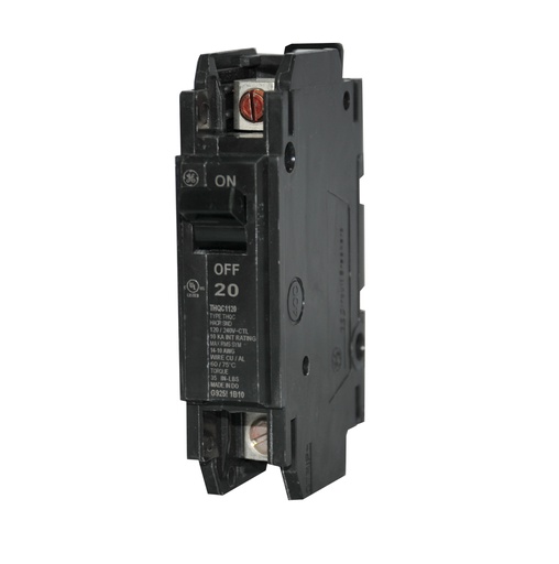 [BRE-GE-1X20TQC] BREAKER SUPERFICIAL DE 1 X 20 AMP TIPO TQC1120WL MARCA ABB/ GENERAL ELECTRIC