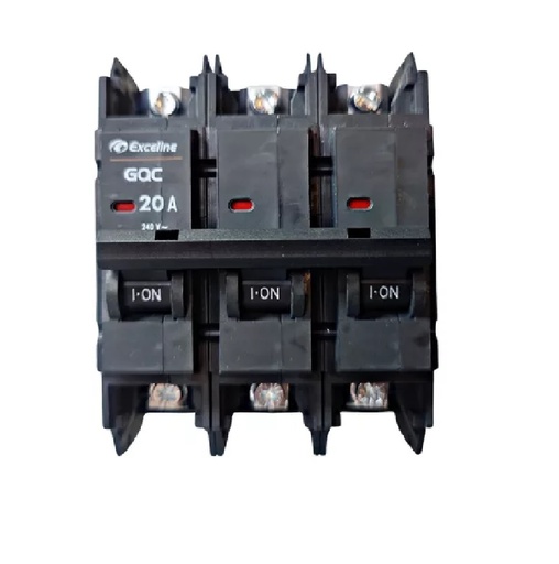 [BRE-HYU-3X20] BREAKER SUPERFICIAL INDUSTRIAL 480 DE 3 X 20 AMP TQD MARCA HYUNDAI