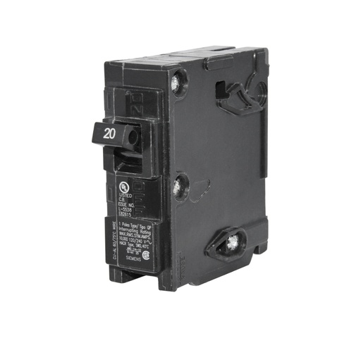 [BRE-SIE-1X20THQ] BREAKER PARA EMPOTRAR DE 1 X 20 AMP REF. Q120 MARCA SIEMENS