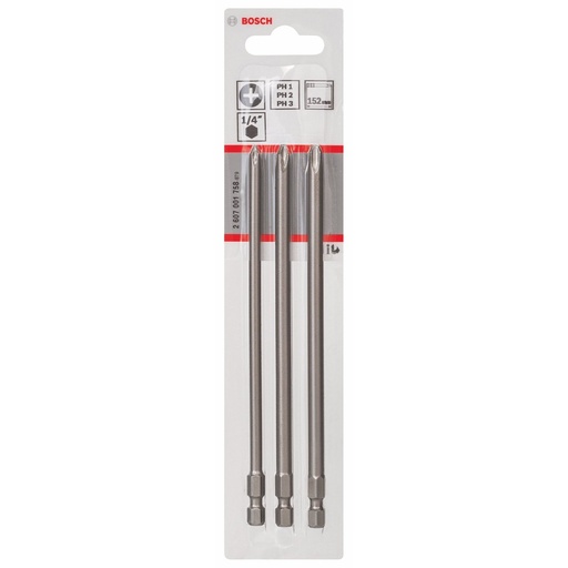 [BRO-BOS-2607001758] SET DE 3 PZAS TH1 - TH2-TH3 152 MM EXTRAHARD REF. 2607001758 / 873585 MARCA BOSCH