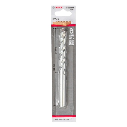 [BRO-BOS-2608590083] BROCA PARA CONCRETO 7/16" X 5 29/32" 11X85X150MM CYL-1 REF. 2608590083 / 871880 / 434966 MARCA BOSCH