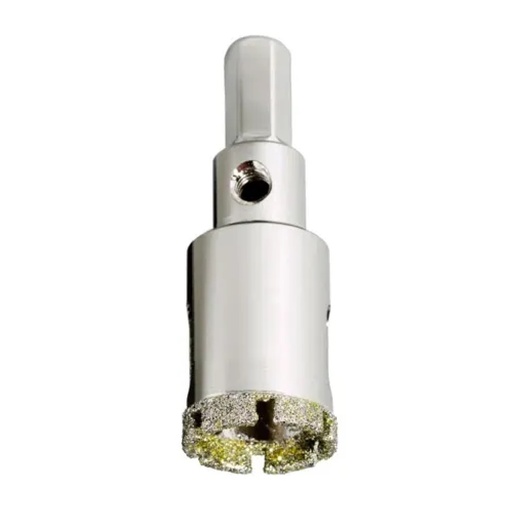 [BRO-COR-60105] SIERRA COPA BROCA DIAMANTADA 25 MM 1" P/CERAM-PORCEL-MARMOL-GRANITO REF.60105/461053 MARCA CORTAG RT