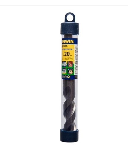 [BRO-IRW-10501878] BROCA / MECHA P/ CONCRETO - LADRILLO 20MM X 80/160MM COD. 303375 REF. 10501878 / 004325 MARCA IRWIN JORAN