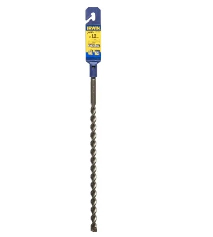 [BRO-IRW-10501995] BROCA / MECHA P/CONCRETO SDS PLUS 12MM X 300MM SPEED HAMMER MOD. JORAN REF. 025771/ 303959 IRWIN