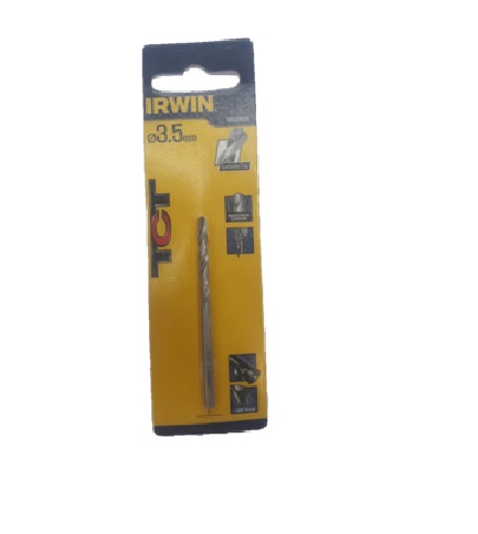 [BRO-IRW-10502626] BROCA / MECHA PUNTA DE WIDIA TCT 3,5 MM X 70 MM REF. 10502626 COD. 042723 / 303663 MARCA IRWIN