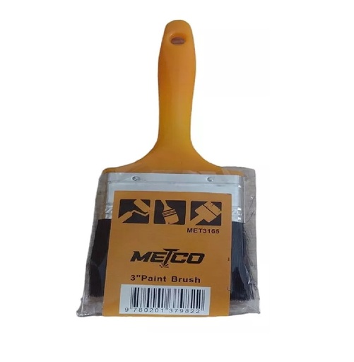 [BRO-MET-080119] BROCHA 3" M/PLASTICO MOD. MET3165 / 379822 REF. 080119 MARCA METCO