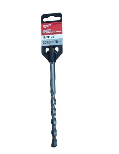 [BRO-MIL-48-20-6051] BROCA SDS PLUS 3/8" X 4" X 6" REF. MET-48-20-6051 MARCA MILWAUKEE