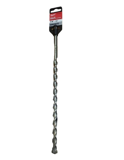 [BRO-MIL-48-20-6074] BROCA SDS PLUS 1/2" X 10" X 12" REF. MET-48-20-6074 MARCA MILWAUKEE
