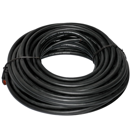 [CAB-CAB-1.0NE] CABLE FLEXIBLE PARA BATERIA NRO. 1/0 AWG POR METRO COLOR NEGRO MARCA CABLESCA