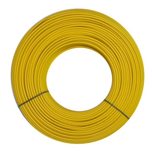 [CAB-CAB-10.75AM] CABLE THHW NRO. 10 AWG 90°C 600V / COLOR AMARILLO ROLLO 100 MTS MARCA CABLESCA