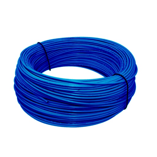 [CAB-CAB-14.105AZ] CABLE AUTOMOTRIZ NRO. 14 AWG 105 °C 600V / COLOR AZUL ROLLO DE 100 MTS MARCA CABLESCA