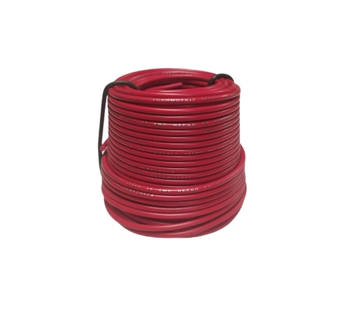 [CAB-CAB-18.105.20RO] CABLE AUTOMOTRIZ NRO. 18 AWG 105 °C 600V / COLOR ROJO ROLLITO DE 20 MTS MARCA CABLESCA