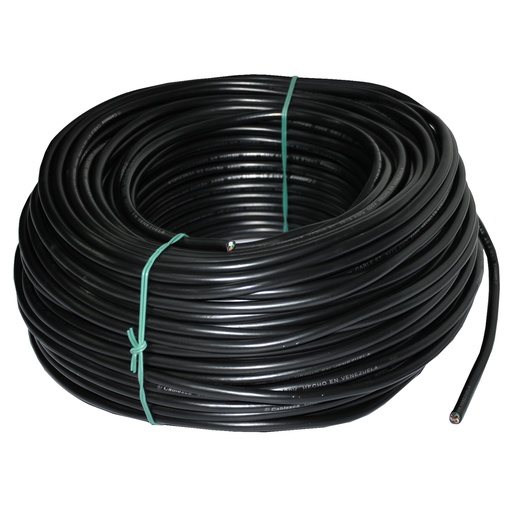 [CAB-CAB-3X12] CABLE ST NRO. 3 X 12 AWG 75 / 100°C 600V / COLOR NEGRO POR METRO MARCA CABLESCA
