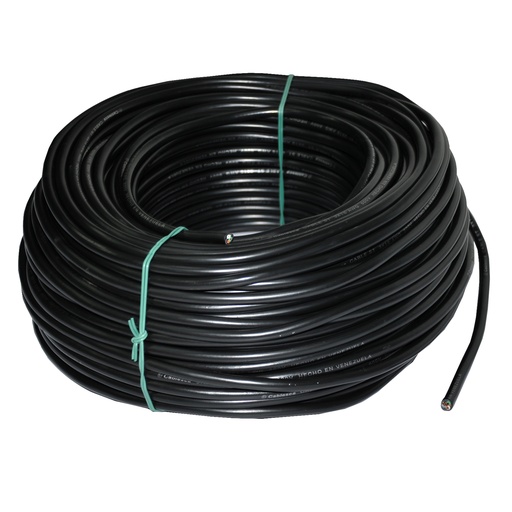 [CAB-CAB-3X16] CABLE ST NRO. 3 X 16 AWG 75 / 100°C 600V / COLOR NEGRO POR METRO MARCA CABLESCA