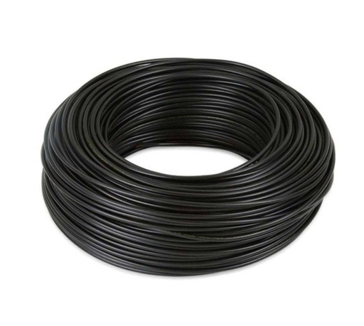 [CAB-CAB-6.75NE.MT] CABLE THHW NRO. 6 AWG 90°C 600V / COLOR NEGRO POR METRO MARCA CABLESCA