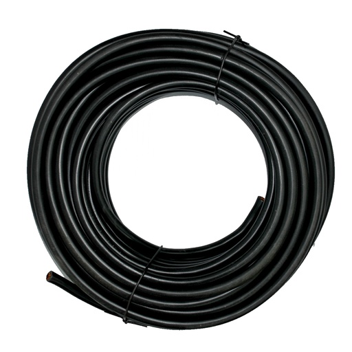 [CAB-CAB-SOLD4NE] CABLE PARA MAQUINA DE SOLDAR NRO. 4 POR METRO COLOR NEGRO MARCA CABLESCA