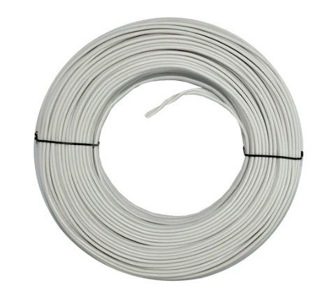 [CAB-CAB-SPT2X10-R] CABLE SPT NRO. 2 X 10 60°C 300V / COLOR BLANCO ROLLO 100 MTS MARCA CABLESCA