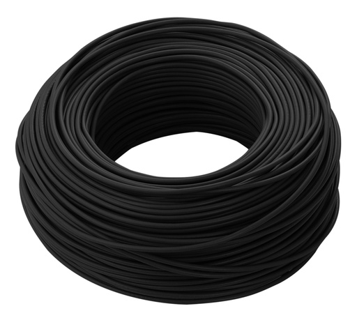 [CAB-CER-12NEGRO] CABLE THHN / THHW NRO. 12 75-90° / COLOR NEGRO ROLLO 152 MTS NYLON MARCA CERROWIRE USA