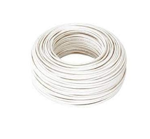 [CAB-ELE-12BL] CABLE THW NRO. 12 70°C 600 V COLOR BLANCO ROLLO 100 MTS MARCA ELECON